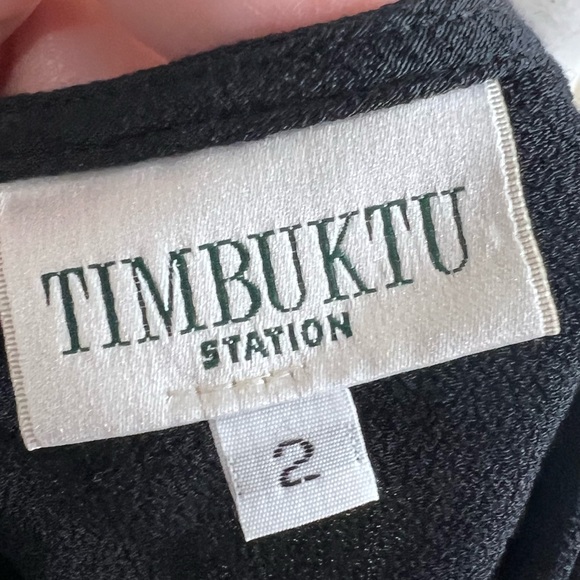 Timbuktu rayon tank top lace edge size 2 - Picture 7 of 7